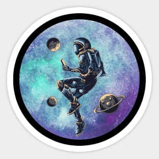 Astronaut Lover Sticker